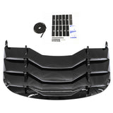 2024-2025 Ford Mustang 2DR IKON Gloss Black Rear Window Louvers ABS