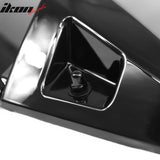 2024-2025 Ford Mustang 2DR IKON Gloss Black Rear Window Louvers ABS
