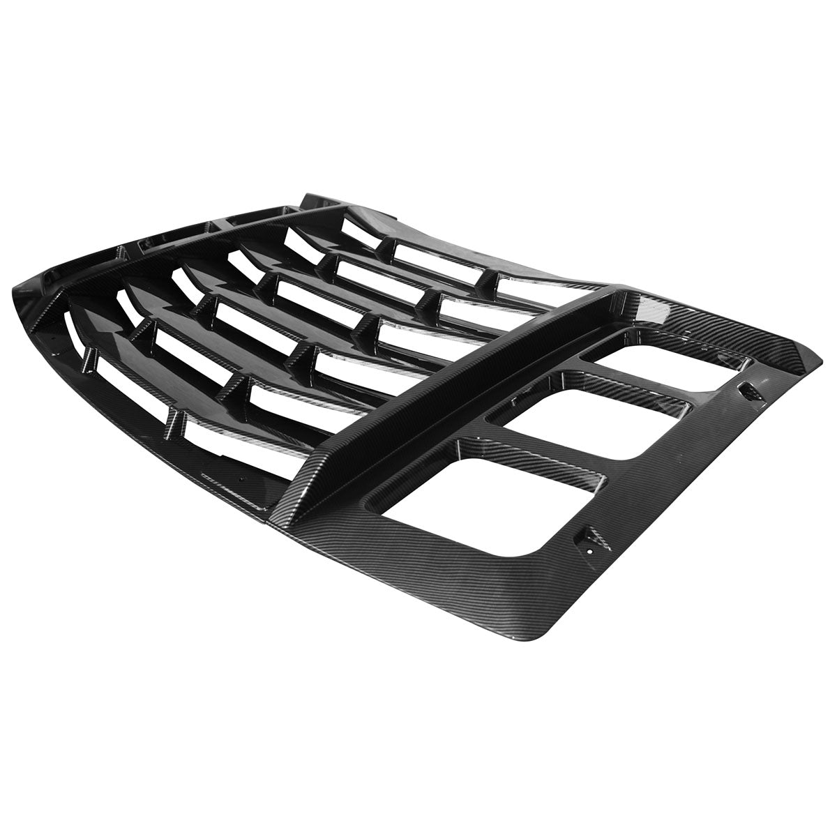 2011-2023 Dodge Charger IKON ABS Rear Window Louver 3PCS