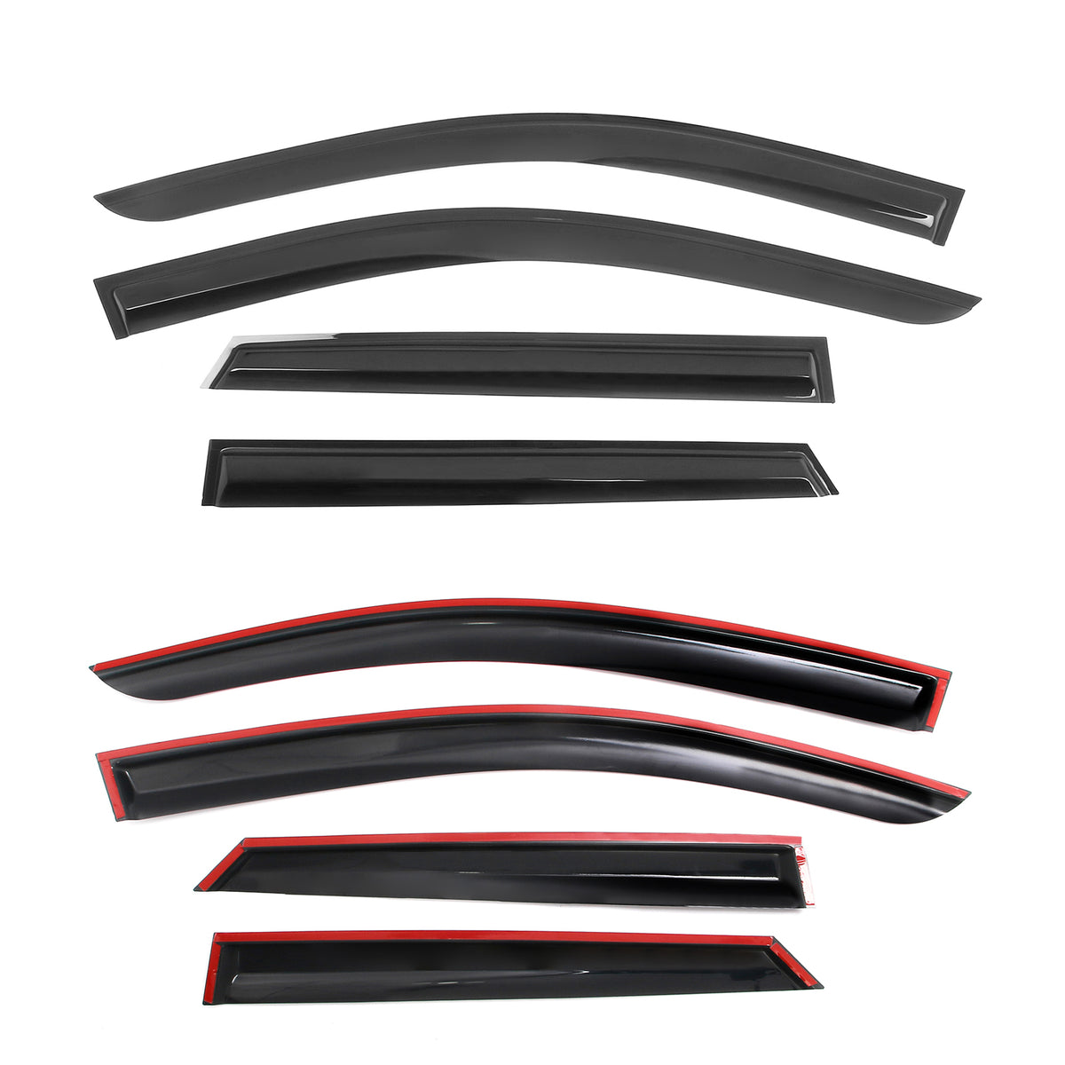 Window Visors Guard for Chevy Blazer EV 2024-2026 Mugen Style Acrylic 4PCS