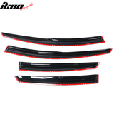 2012-2018 Ford Focus Acrylic 4PC Tape On Window Visors Rain Guard Vent