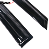 2012-2018 Ford Focus Acrylic 4PC Tape On Window Visors Rain Guard Vent