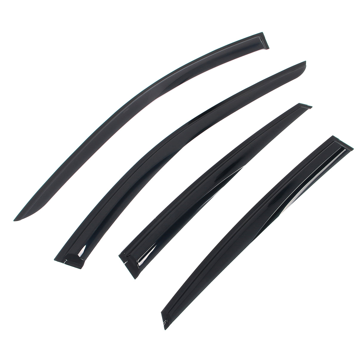 Window Visors for 2021-2027 Genesis G80, 2023-2025 Genesis G80EV Electrified G80 Mugen Style Acrylic 4PCS Set