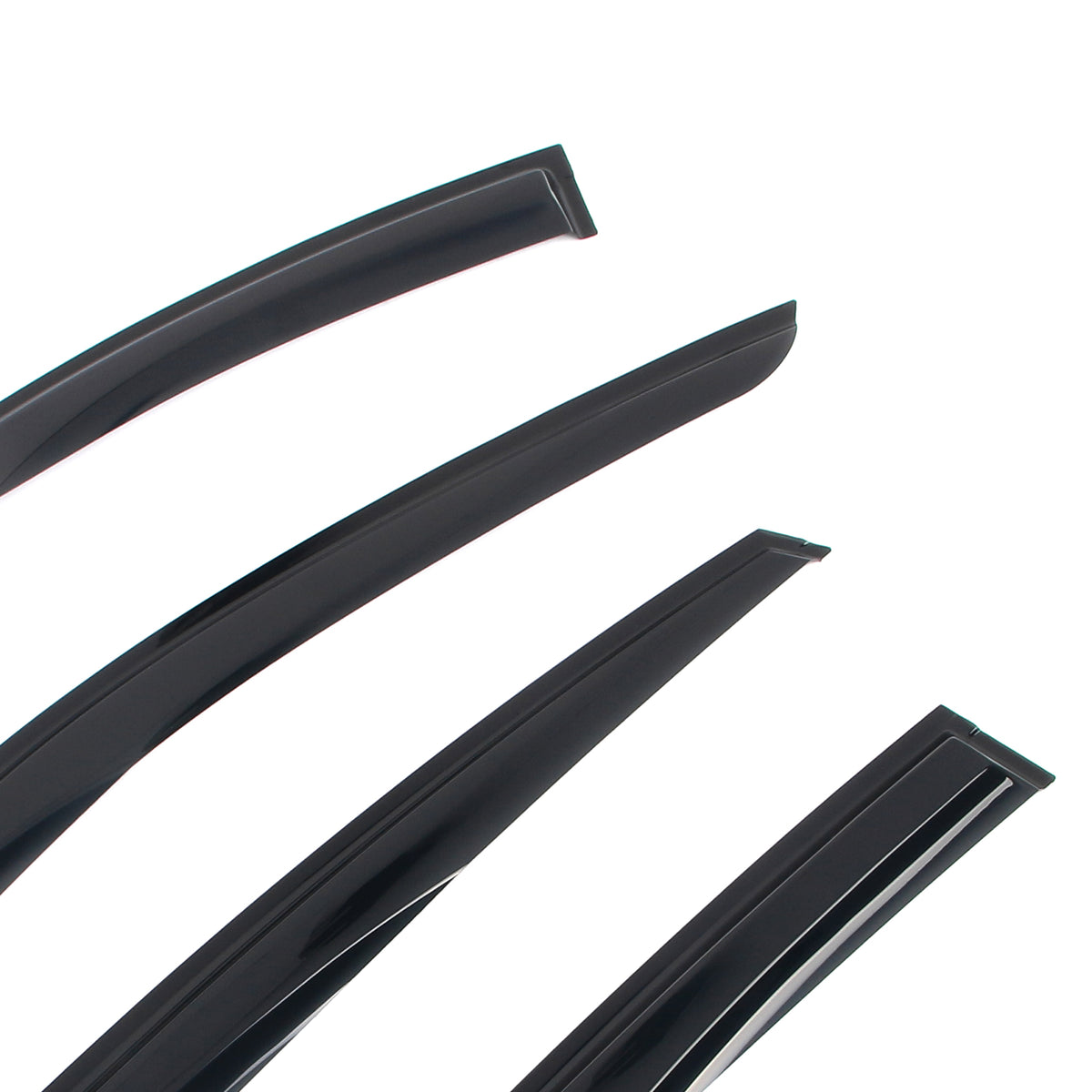 Window Visors for 2021-2027 Genesis G80, 2023-2025 Genesis G80EV Electrified G80 Mugen Style Acrylic 4PCS Set