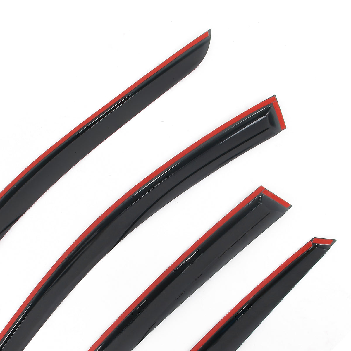 Window Visors for 2021-2027 Genesis G80, 2023-2025 Genesis G80EV Electrified G80 Mugen Style Acrylic 4PCS Set