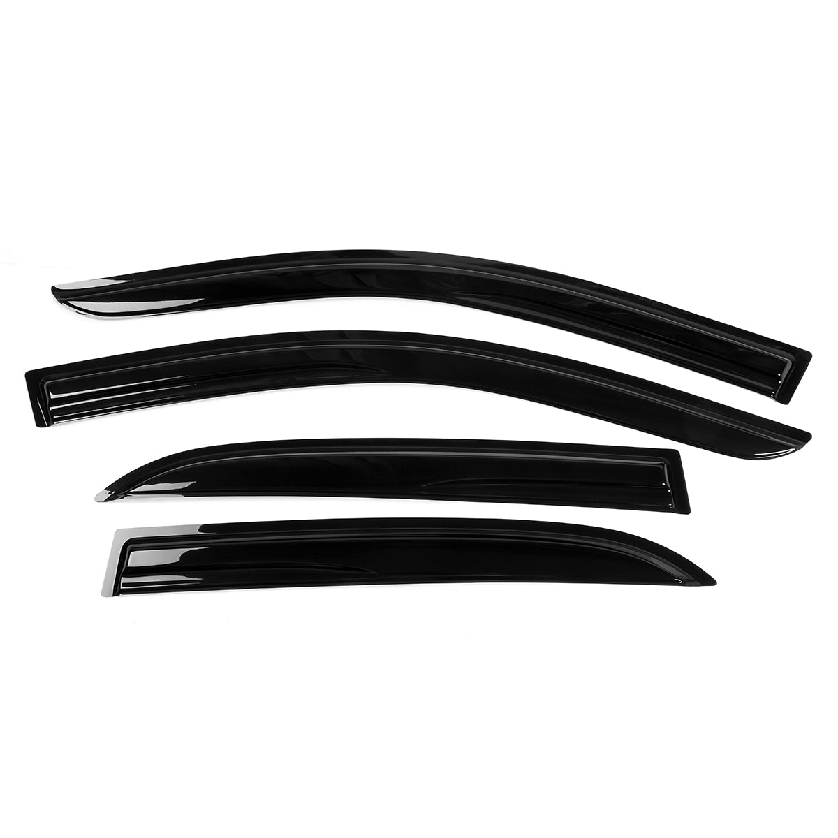 2003-2007 Honda Accord 4Door Acrylic 4PC Tape On Window Visors Guard