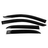 2003-2007 Honda Accord 4Door Acrylic 4PC Tape On Window Visors Guard