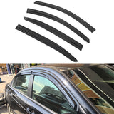 2008-2012 Honda Accord 4-Door Sedan Acrylic 4PC Tape On Window Visors