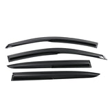 2013-2017 Honda Accord 4-Door Sedan Tape On Window Visors Rain Guard