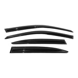 Window Visors for Honda Civic Sedan 2001-2005 Slim Smoke/Tinted Acrylic