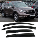 2007-2011 Honda CRV Acrylic 4PC Window Visors Tape On Rain Guard