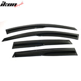 2007-2011 Honda CRV Acrylic 4PC Window Visors Tape On Rain Guard