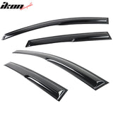 2012-2016 Honda CRV Acrylic 4PC Window Visors Tape On Rain Guard