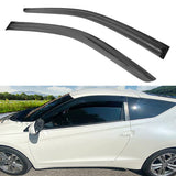 2011-2016 Honda CR-Z Acrylic 4PC Window Visors Tape On Rain Guard