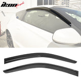 2011-2016 Honda CR-Z Acrylic 4PC Window Visors Tape On Rain Guard
