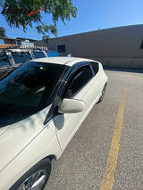 2011-2016 Honda CR-Z Acrylic 4PC Window Visors Tape On Rain Guard