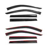 Window Visors for Infiniti QX60 2022-2026 Smoke Acrylic Mugen Style 4PCS