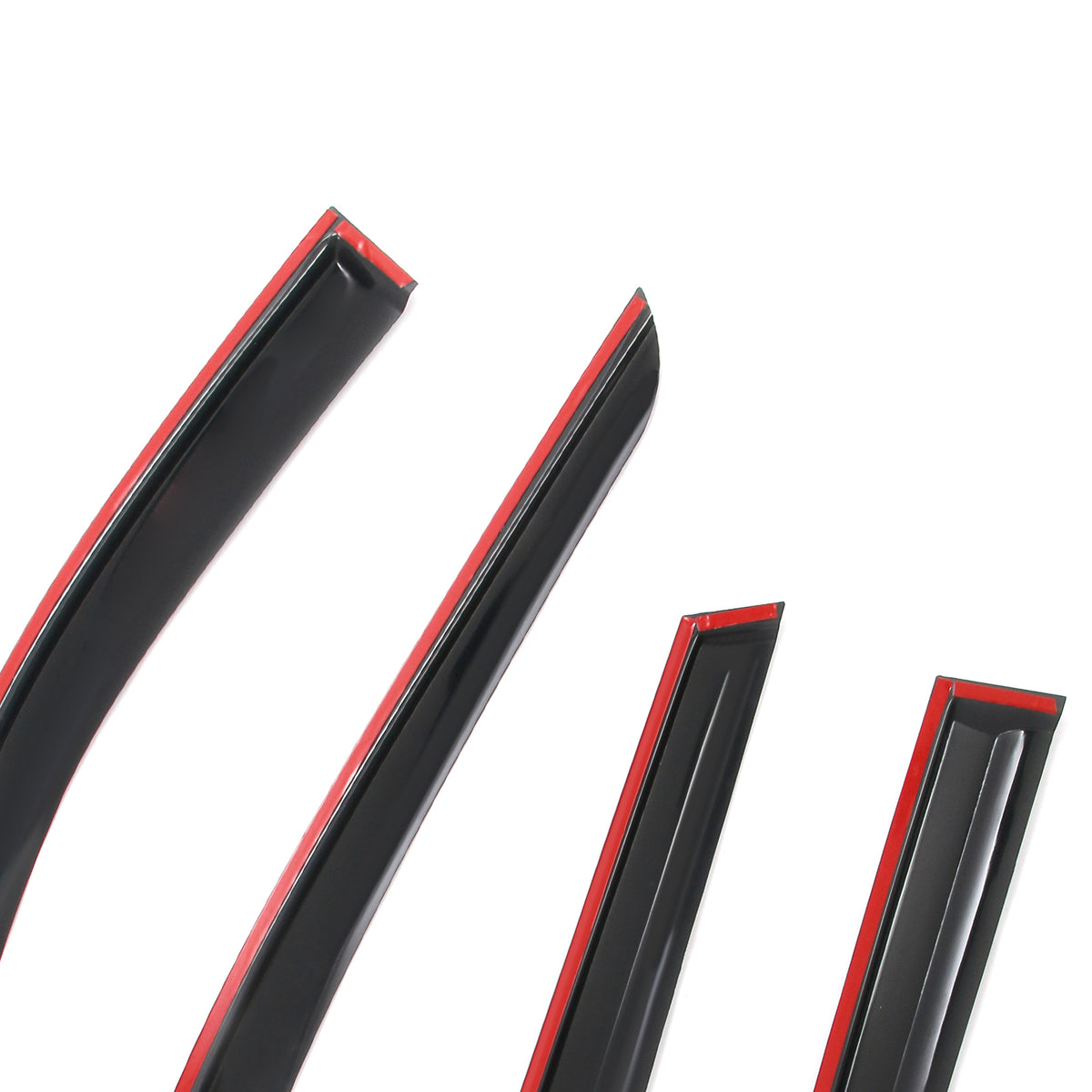Window Visors for Infiniti QX60 2022-2026 Smoke Acrylic Mugen Style 4PCS