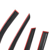Window Visors for Infiniti QX60 2022-2026 Smoke Acrylic Mugen Style 4PCS