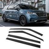 Window Visors Deflector for Kia Carnival 2022-2026 Mugen Style Acrylic 4PC