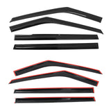 Window Visors Deflector for Kia Carnival 2022-2026 Mugen Style Acrylic 4PC