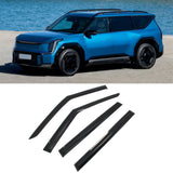 Window Visors Shade for Kia EV9 2024-2026 Smoke Acrylic Mugen Style 4PCS