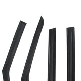 Window Visors Shade for Kia EV9 2024-2026 Smoke Acrylic Mugen Style 4PCS