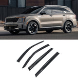 Window Visors Deflector for Kia Sorento 2021-2026 Mugen Style Acrylic 4PCS