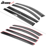 2011-2016 Kia Sportage SL Mugen Style Window Visors Set Acrylic