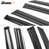 2011-2016 Kia Sportage SL Mugen Style Window Visors Set Acrylic