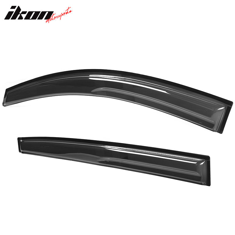 2011-2016 Kia Sportage SL Mugen Style Window Visors Set Acrylic