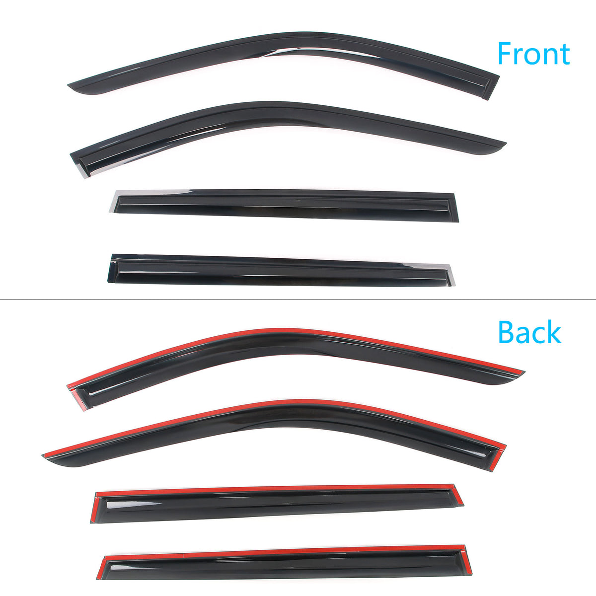 Window Visors for Lexus TX & Toyota Grand Highlander 2024-2026 Mugen Style