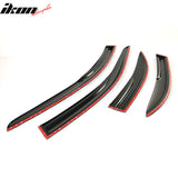 2003-2008 Mazda 6 Mugen Style Smoke Tinted Window Visor Acrylic