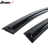 2009-2013 Mazda 6 Mugen Style Smoke/Tinted Window Visors Acrylic