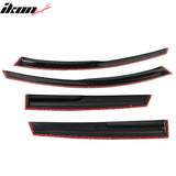 2013-2016 Mazda CX5 Mug Style 4PC Window Visor Sun Windshield Acrylic