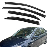 2002-2007 Mitsubishi Lancer EVO Sedan Acrylic 4PC Window Visors Guard