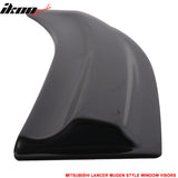 2008-2017 Mitsubishi Lancer EVO Window VisorsAcrylic 4PC