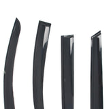 Window Visor for Subaru Solterra Toyota bZ4X 2023-2026 Mugen Style Acrylic