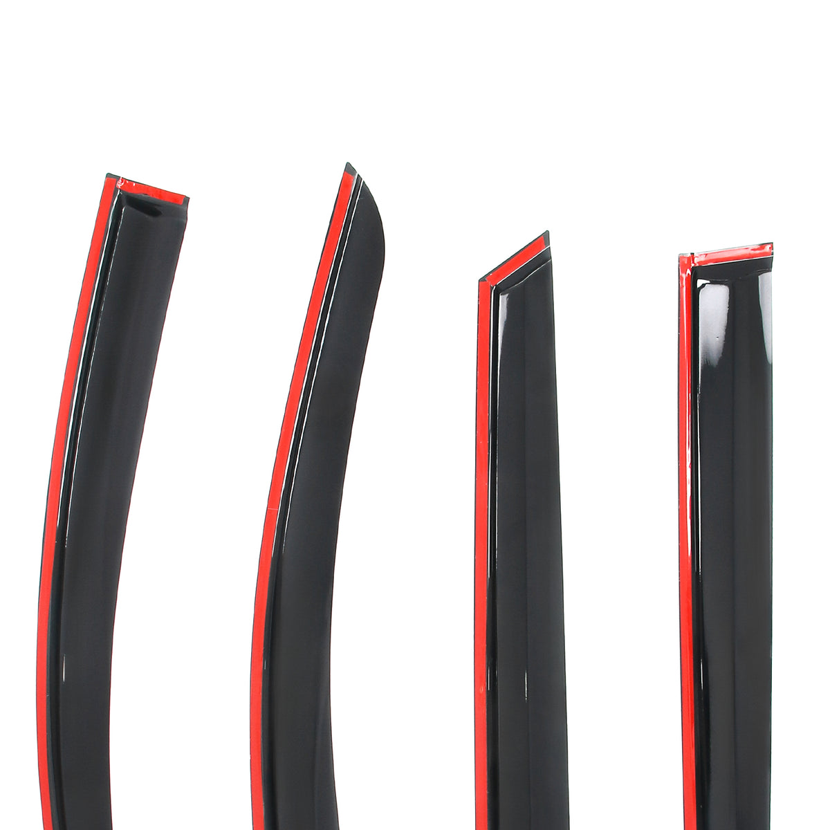 Window Visor for Subaru Solterra Toyota bZ4X 2023-2026 Mugen Style Acrylic
