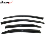 2007-2011 Toyota Camry Acrylic 4PC Window Visors Tape On Rain Guard