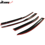 2003-2008 Toyota Corolla Sedan 4-Door Window Visor Guard Acrylic 4PC