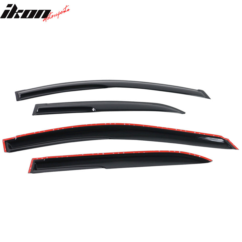 2014-2019 Toyota Corolla Sedan Window Visors Set Acrylic