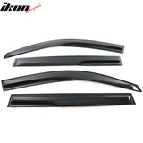 2008-2013 Toyota Highlander Acrylic 4PC Window Visors Tape On Guard