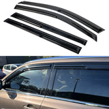 2014-2019 Toyota Highlander Acrylic 4PC Window Visors Tape On Guard