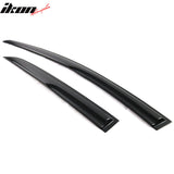 2007-2013 Toyota Yaris Window Visors Mugen Style Smoke Tinted Acrylic
