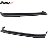 1992-1996 Prelude 2Dr HC1 Carbon Texture Front Bumper Lip Matte Bk PP