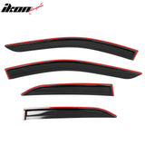 2018-2024 Toyota Camry Mugen Large Style Tape on Window Visors Guards