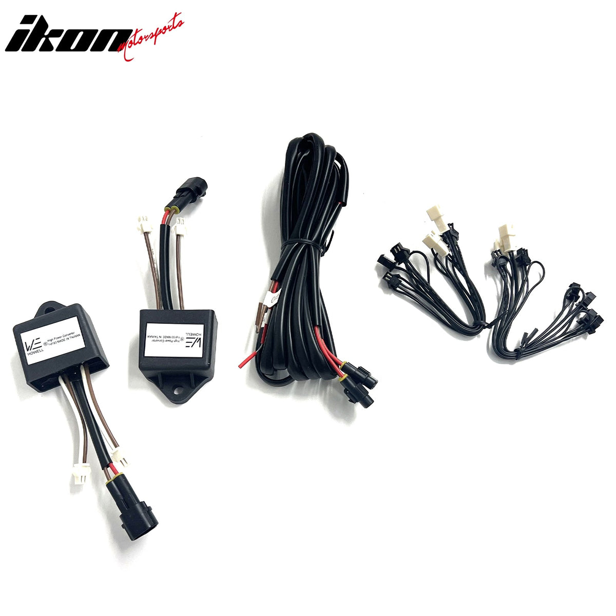 Universal 12PCS Right Left RH LH Automotive Car Front Bumper Decorative LED Lights Lighting Kit Silver