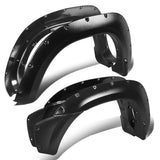 2012-2015 Toyota Tacoma Pocket-Riveted Style Wheel Flares - Textured