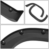 07-13 GMC Sierra 1500 Tidal Style Fender Flares 4PC Pocket Rivet
